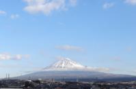 1月7日新年初出勤の日の富士山